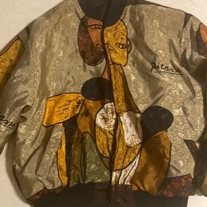 Picasso print jacket